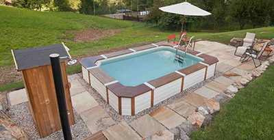 Dove posizionare la piscina in giardino