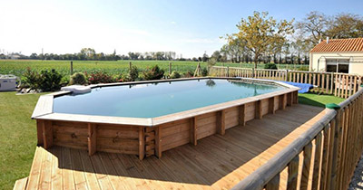 Manutenzione di una piscina fuori terra in legno: cosa devi sapere