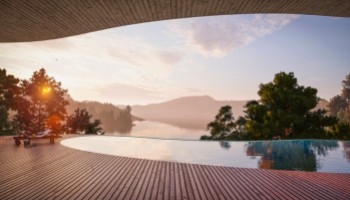 Piscina panoramica sospesa: trasforma il tuo terrazzo
