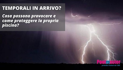 Vento, foglie e temporali. Scopri come riparare al meglio la tua piscina esterna
